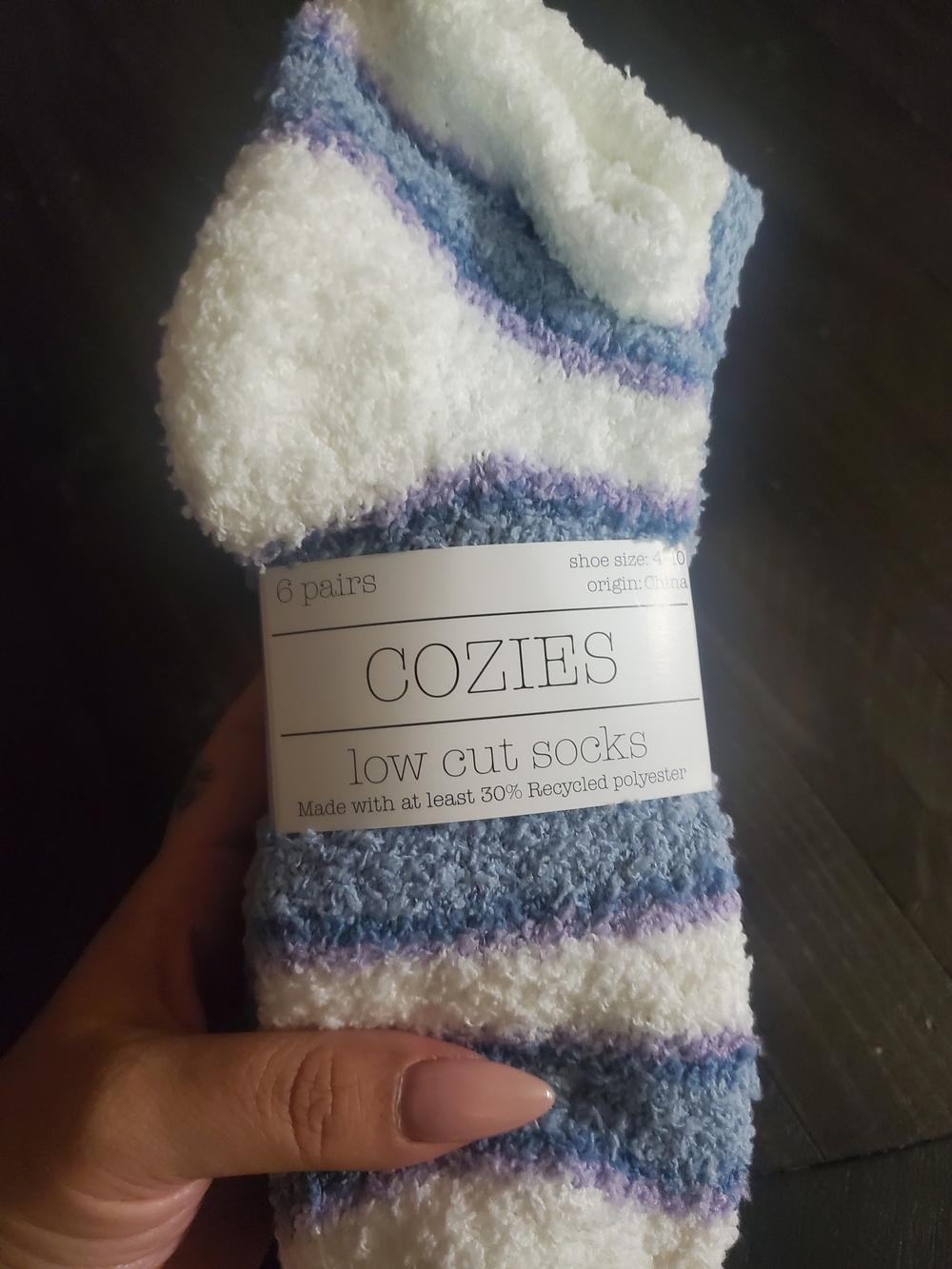 Women's Low Cut Socks - 6 Pairs